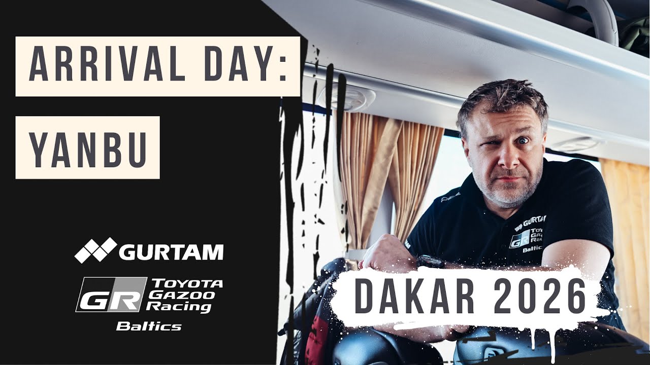 Arrival to Yanbu | Dakar 2026 | Gurtam TOYOTA GAZOO Racing Baltics | ENG subtitles