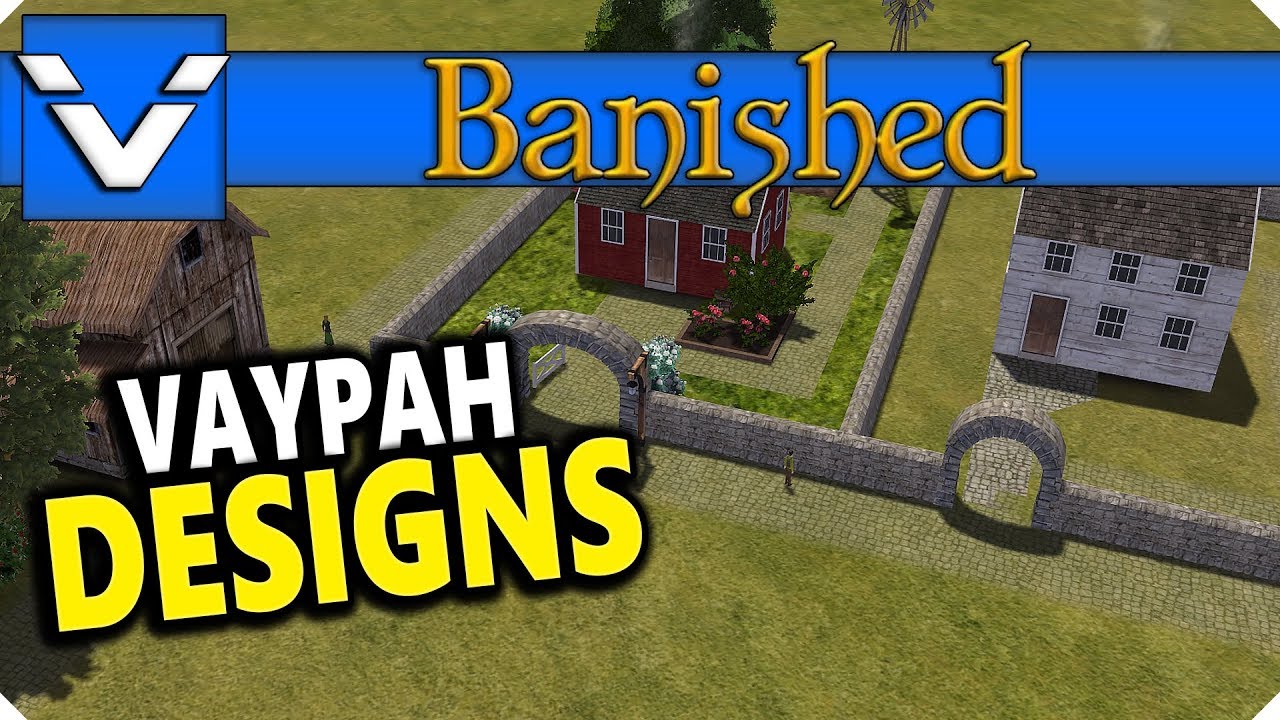 Let's Design: Banished | Vaypah Designs | Gameplay / Let's Play | Part 1