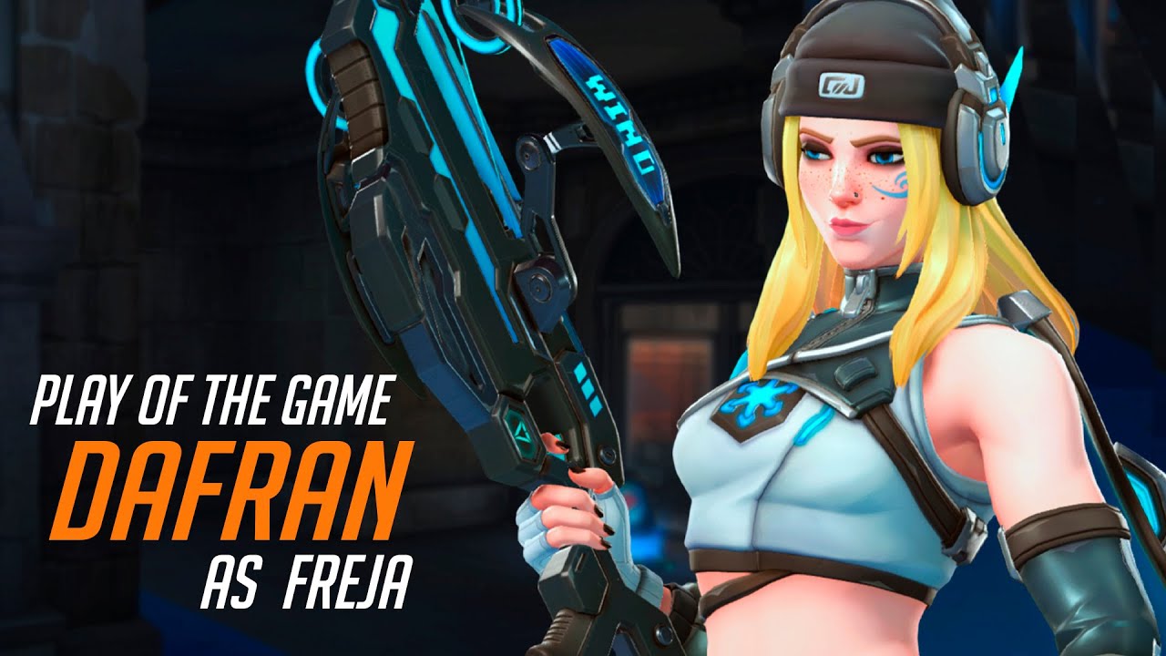 Dafran's Freja is Absolutely INSANE! POTG! [Overwatch 2 Season 19 Top 500]