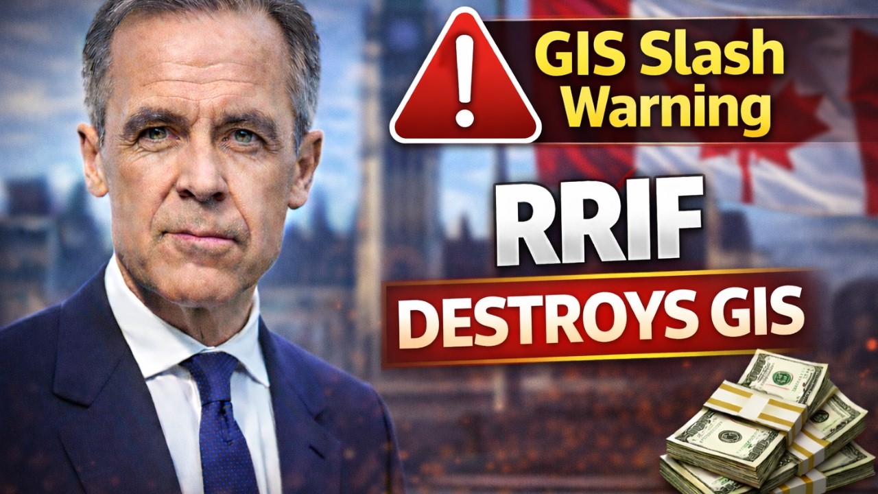 RRIF Warning for Seniors 2026 How One Withdrawal Can Slash Your GIS 1080p caption