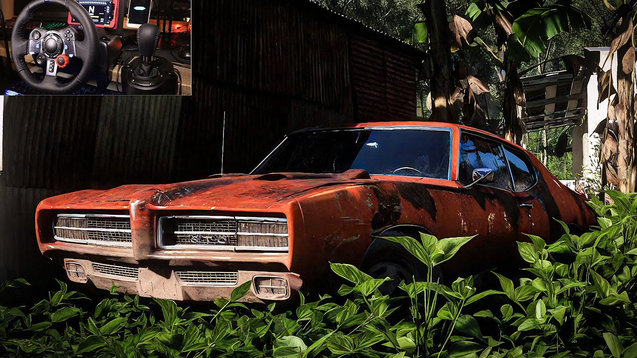 Rebuilding PONTIAC GTO JUDGE | Forza Horizon 5 | Logitech g29