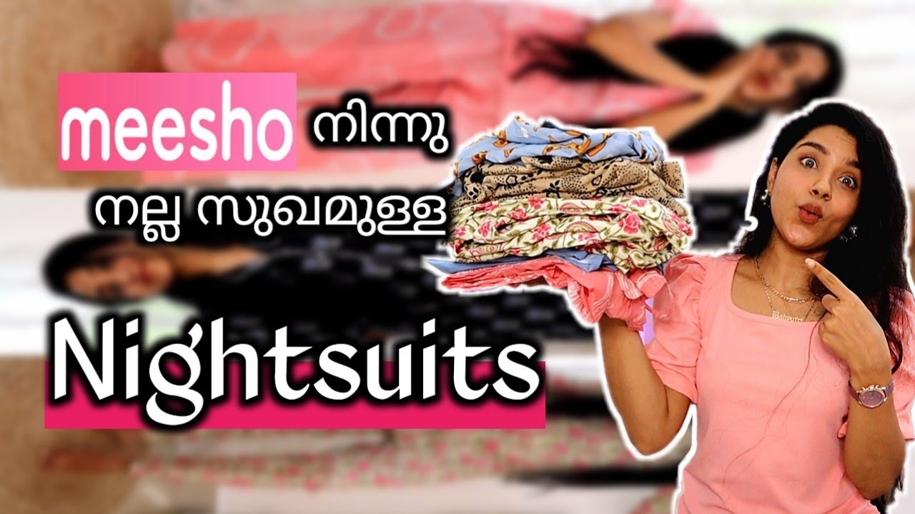 Very Cozy & Comfy NIGHTSUITS ~ Meesho Haul / PurPle KohL Megha
