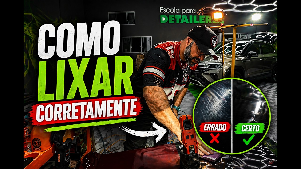 Como fazer lixamento da forma correta? - PAPO DE POLIDOR 19