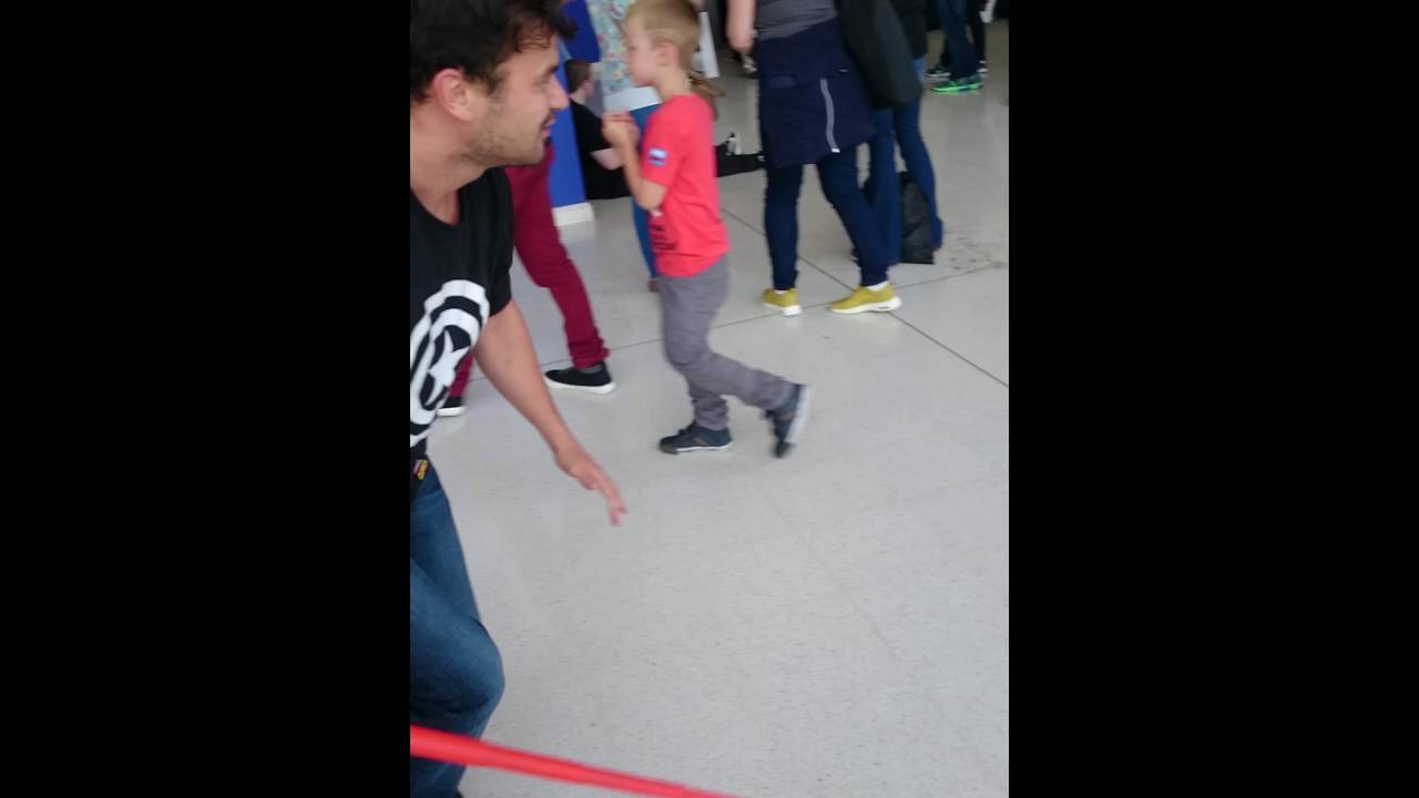 Daniel Logan at Glasgow film and comic con