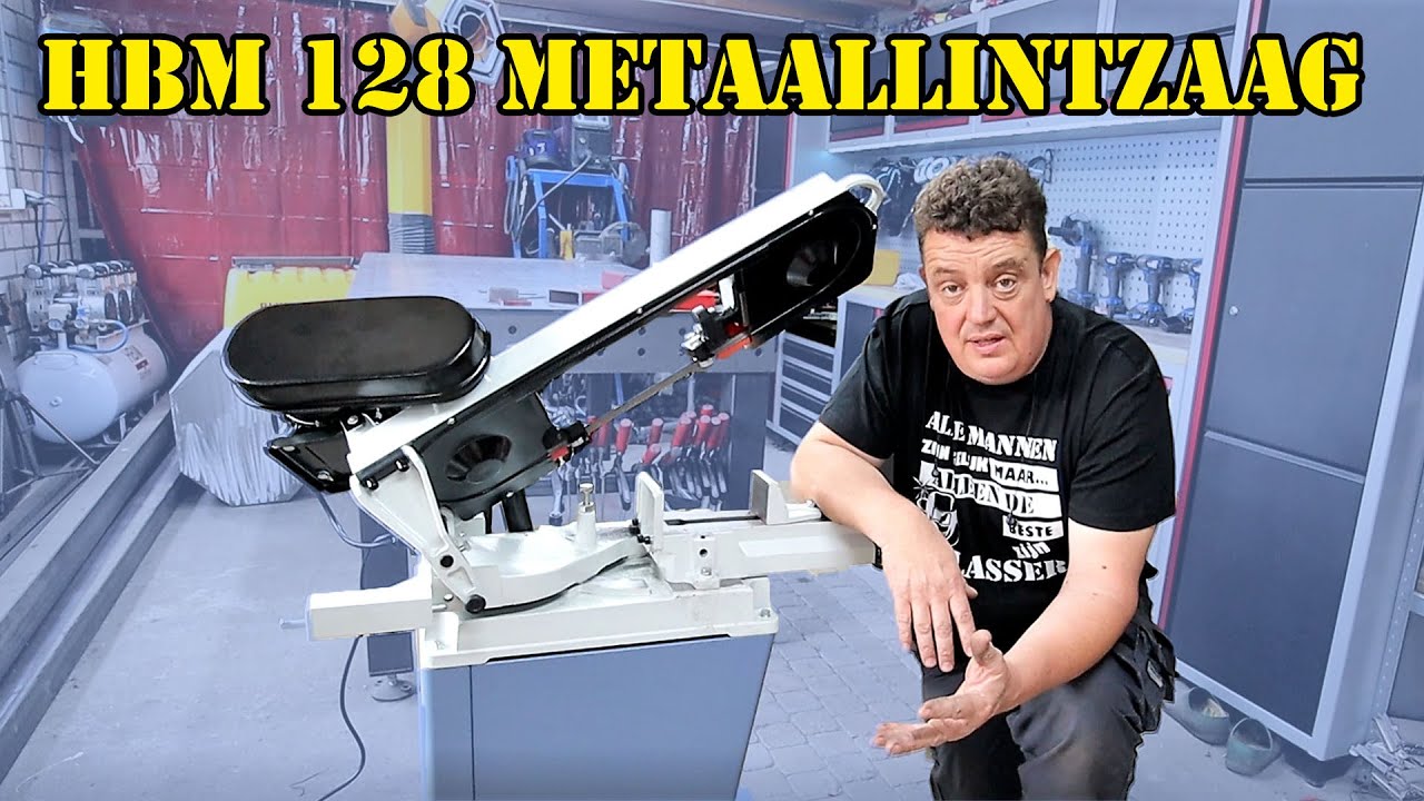 Unboxing de HBM 128 Metaallintzaag en de eerste indruk die ik heb van de machine.