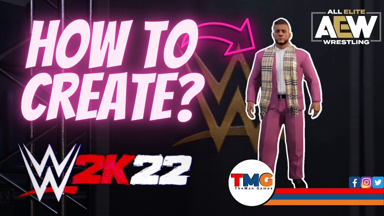 How To Create AEW's MJF? WWE 2K22