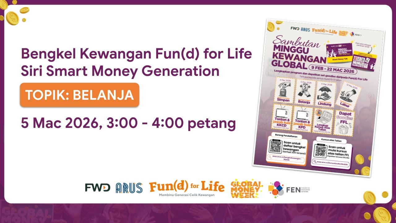 Fun(d) for Life Siri Money Smart Generation | Topik: Belanja