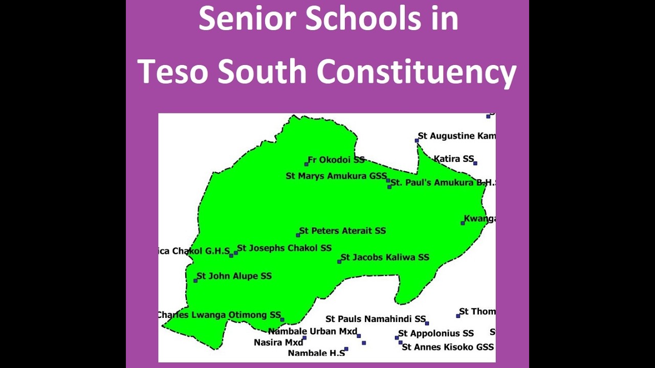10 Best [Senior] Schools in Teso South [Constituency]
