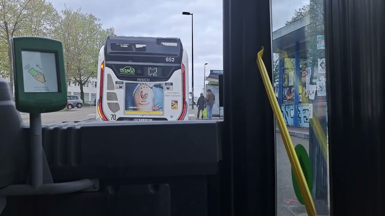 [NAOLIB] Heuliez GX 317 GNV - Ligne 54 - n&deg;536