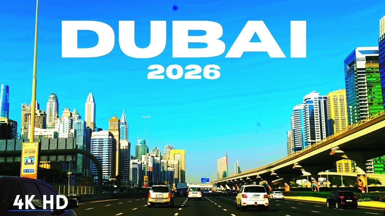 DUBAI ROAD TRIP: MOST BEAUTIFUL ROADS IN THE WORLD 