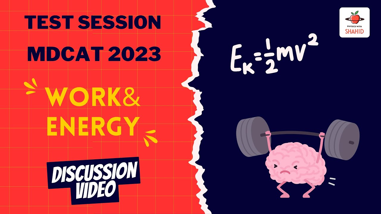 MDCAT | NUMS | DISCUSSION VIDEO | WORK & ENERGY