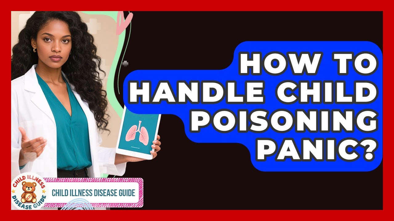 How To Handle Child Poisoning Panic? - Child Illness Disease Guide