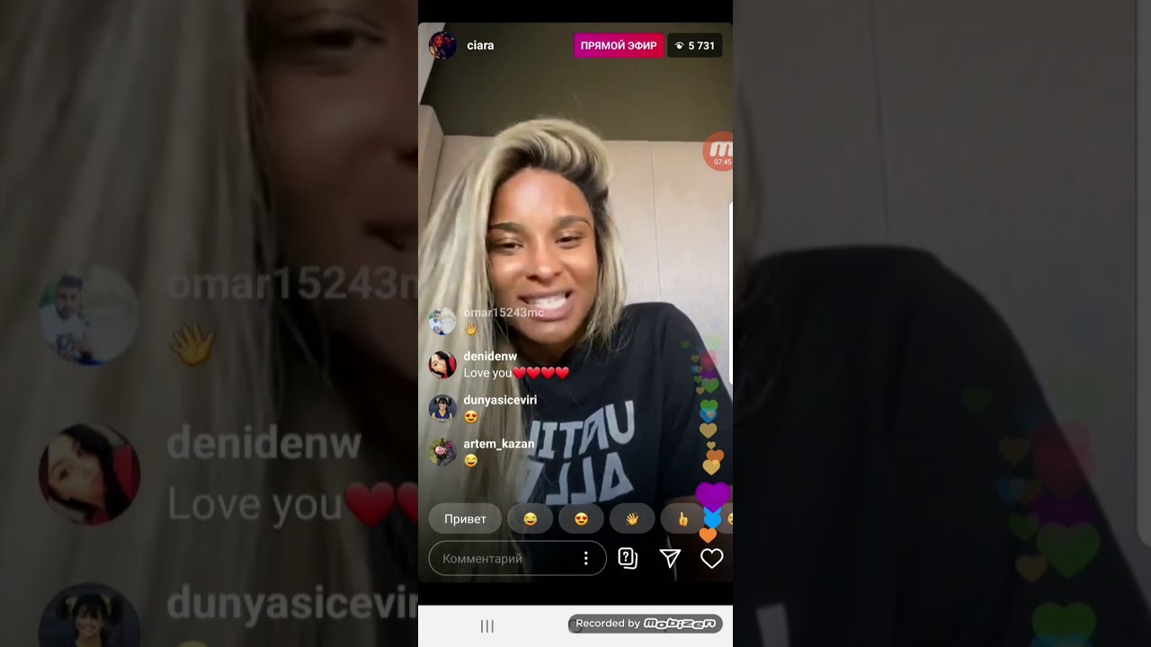Ciara Live Instagram 27.05.2020