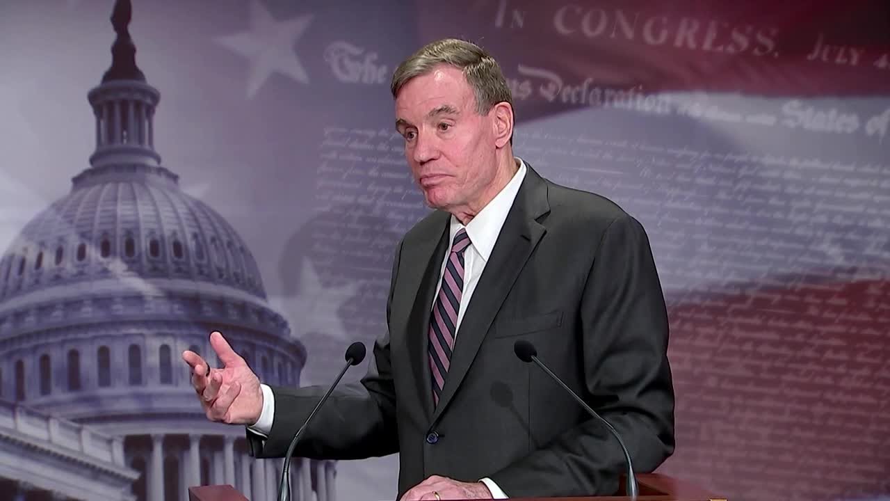Sen. Warner warns Trump's election takeover plan 'scares the heck out of me'