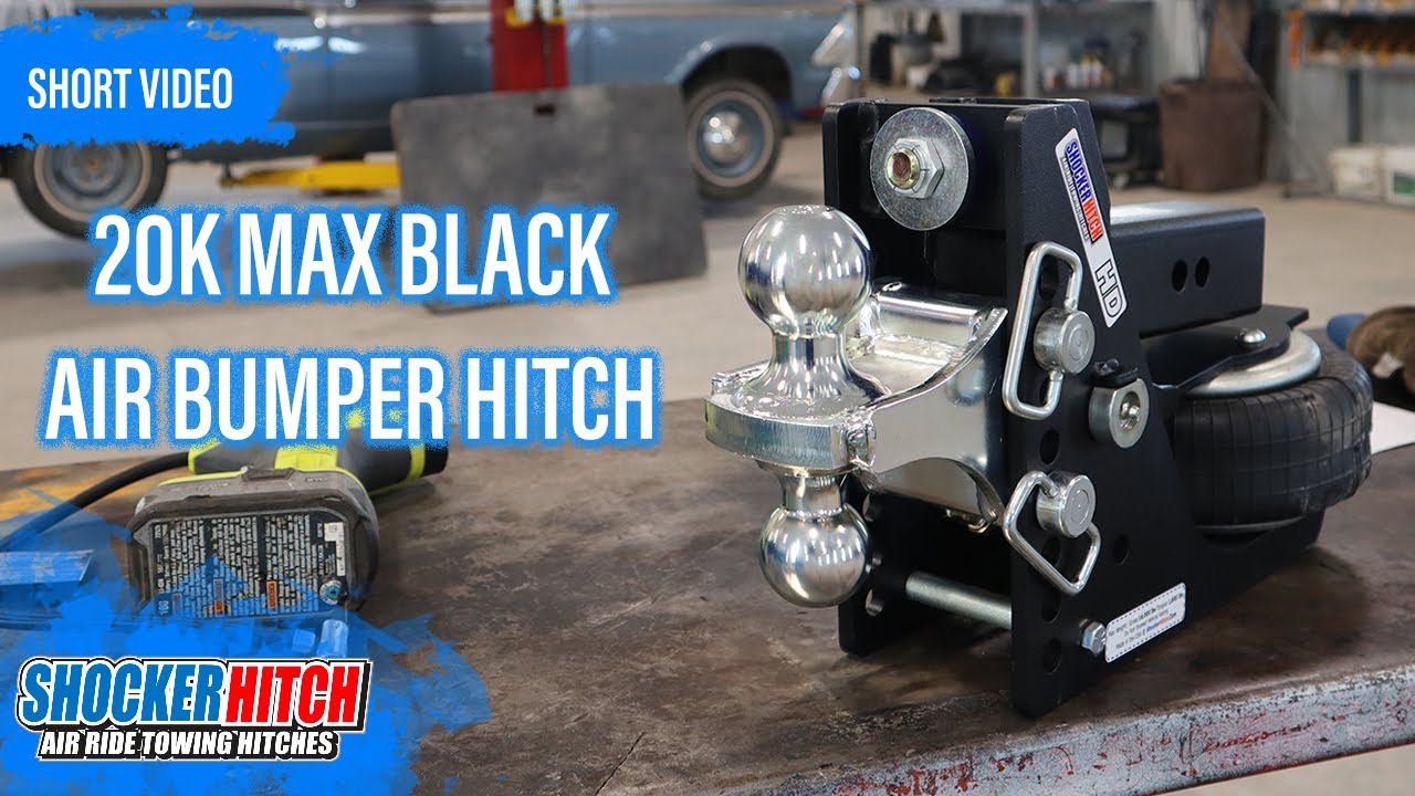 Shocker Max Black 20K Air Bag Hitch - Shocker Hitch