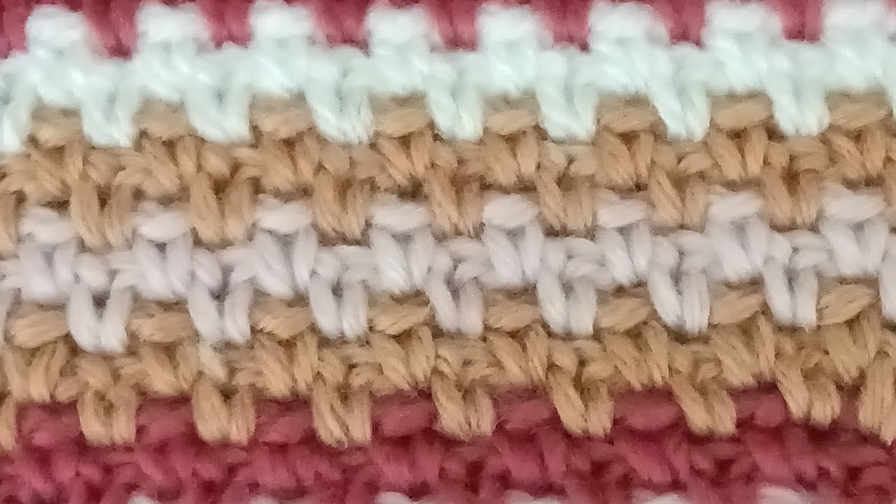 GRANIETSTEEK HAKEN IN MEER KLEUREN ook voor beginners.