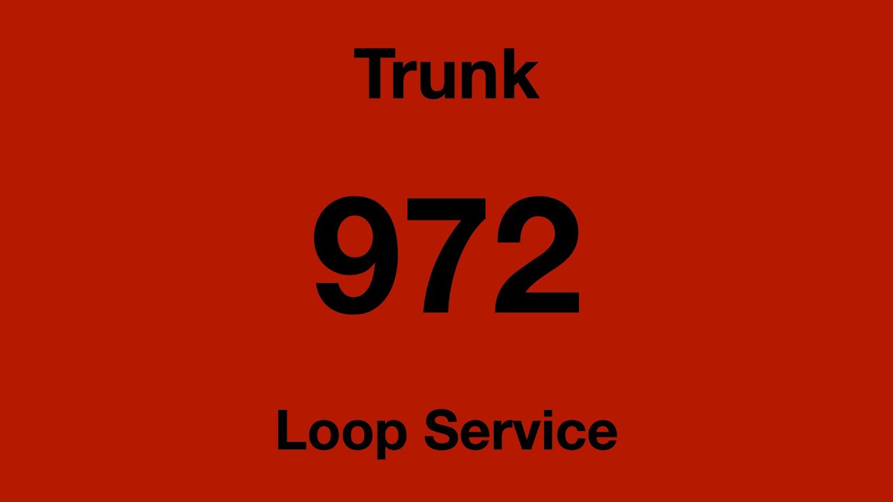[SMRT Buses] Trunk Bus Service 972 Hyperlapse