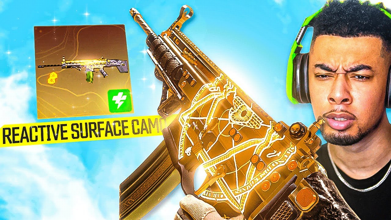 the NEW REACTIVE SURFACE CAMO in MW2.. It Changes!