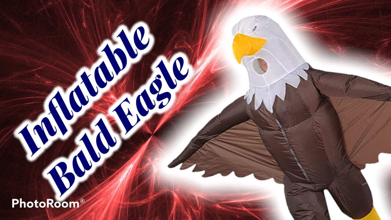 Inflatable Bale Eagle Costume!