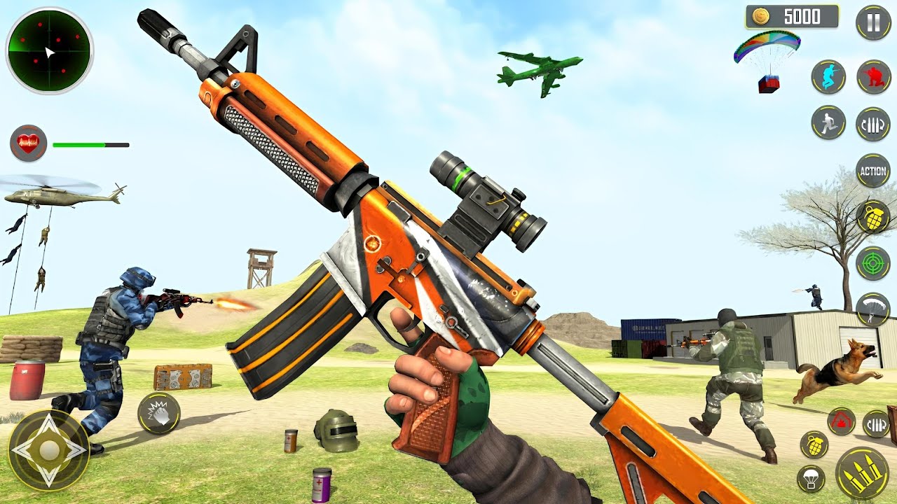 Fps Gun Strike Shooting Game - One Man Army shooter Game - Android Gameplay 