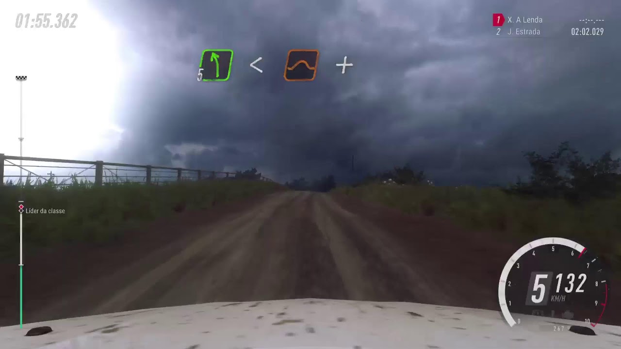 Dirt Rally 2. 0 Carrera Rally Gameplay Quinto Campeonato Terceiro evento