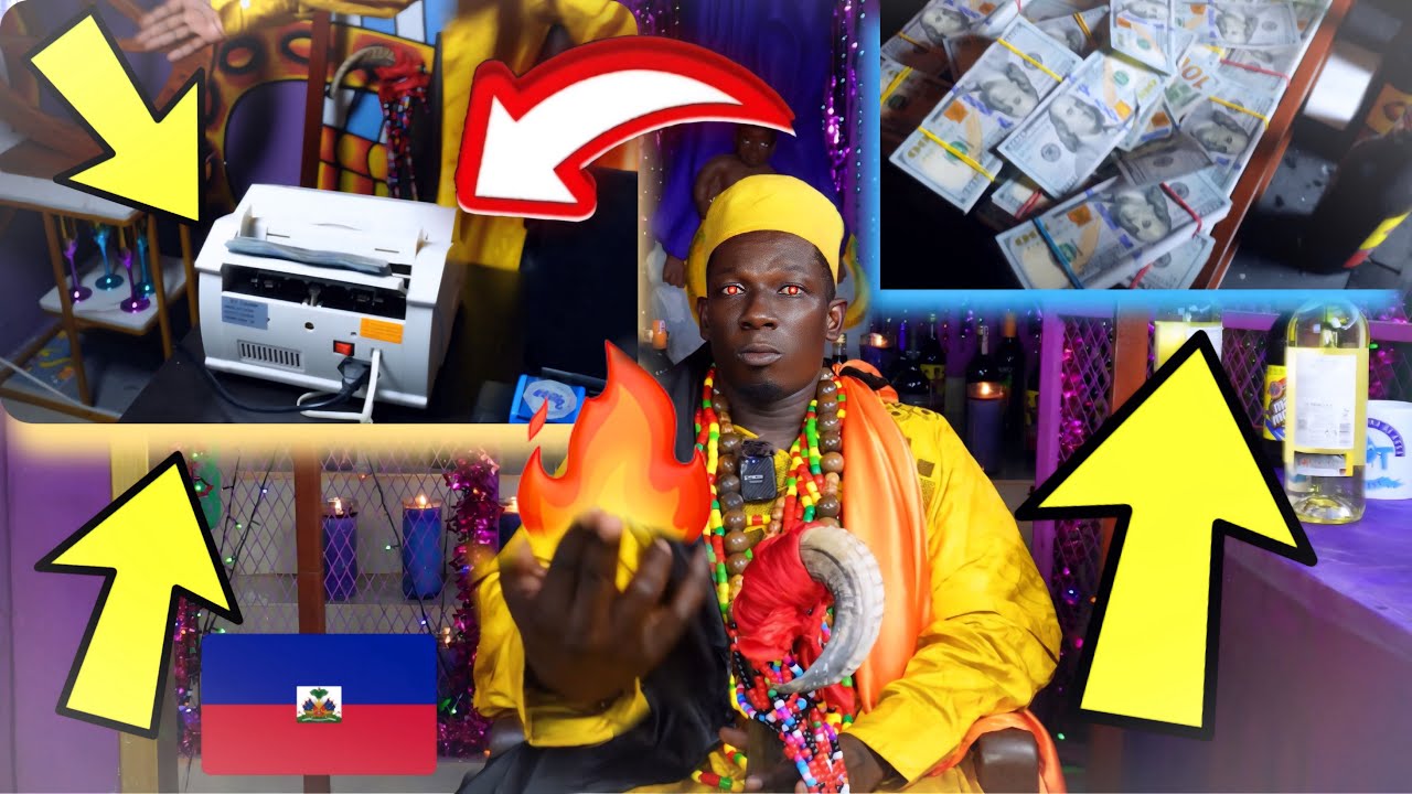 OUGAN SA KA F&Egrave; W RICH NAN YON BAT JE😳MEN TI MACHIN LI F&Egrave; LAJAN YO