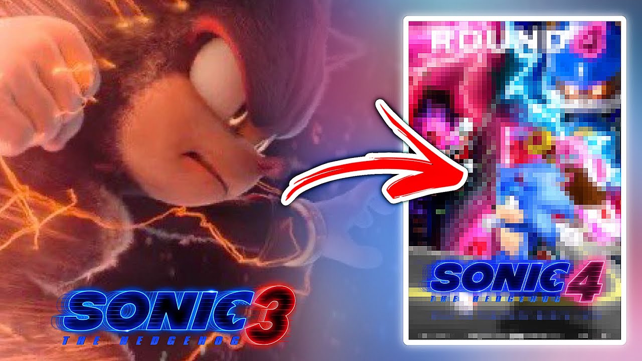Making A Sonic 4 Poster! #2