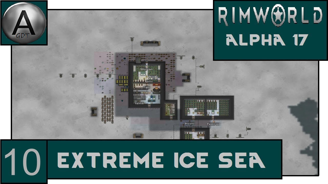 Rimworld Alpha 17: Extreme Ice Sea (Ice Sheet) - Episode 10