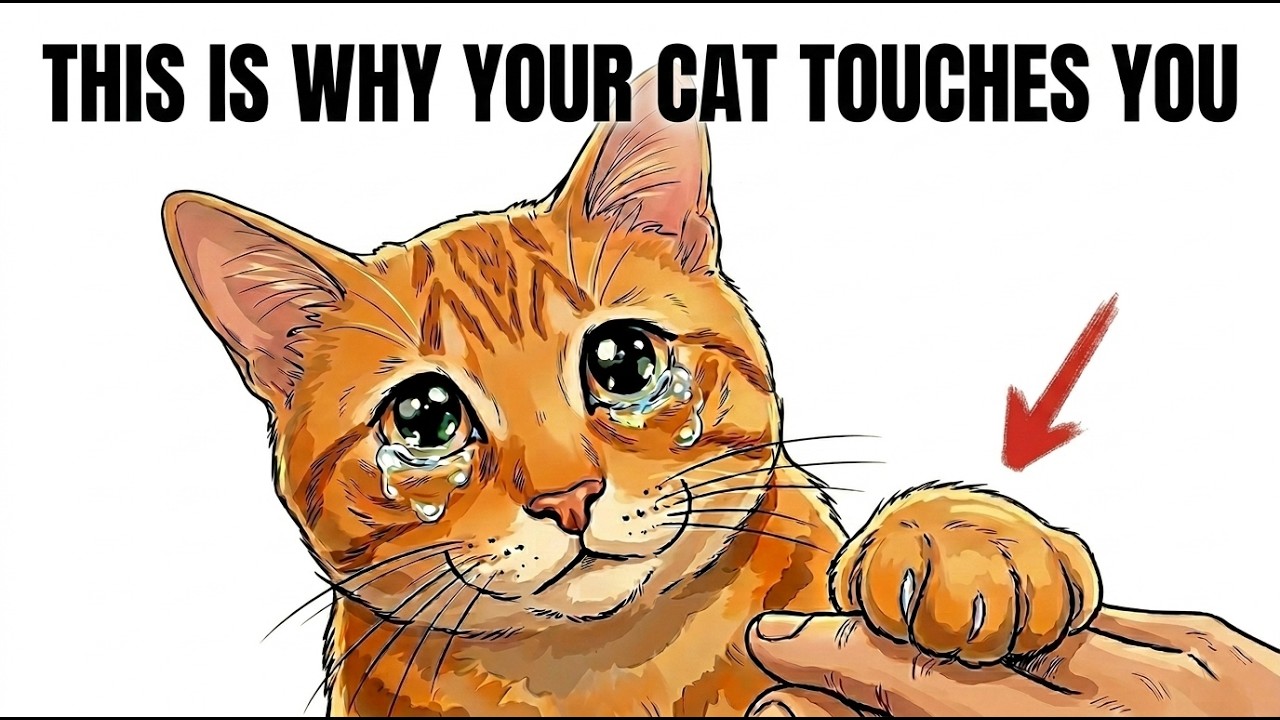 If Your Cats Touch You With ONE Paw, THIS What They're Trying to Tell...