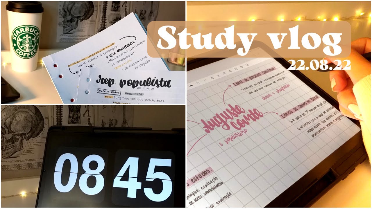 STUDY VLOG + COMO ESTUDAR POR QUESTOES / anotações de aula, dicas, produtividade