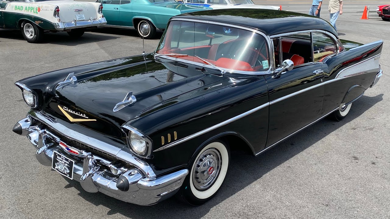 Test Drive 1957 Chevrolet Bel Air 2 Door Hardtop SOLD Maple Motors #1688