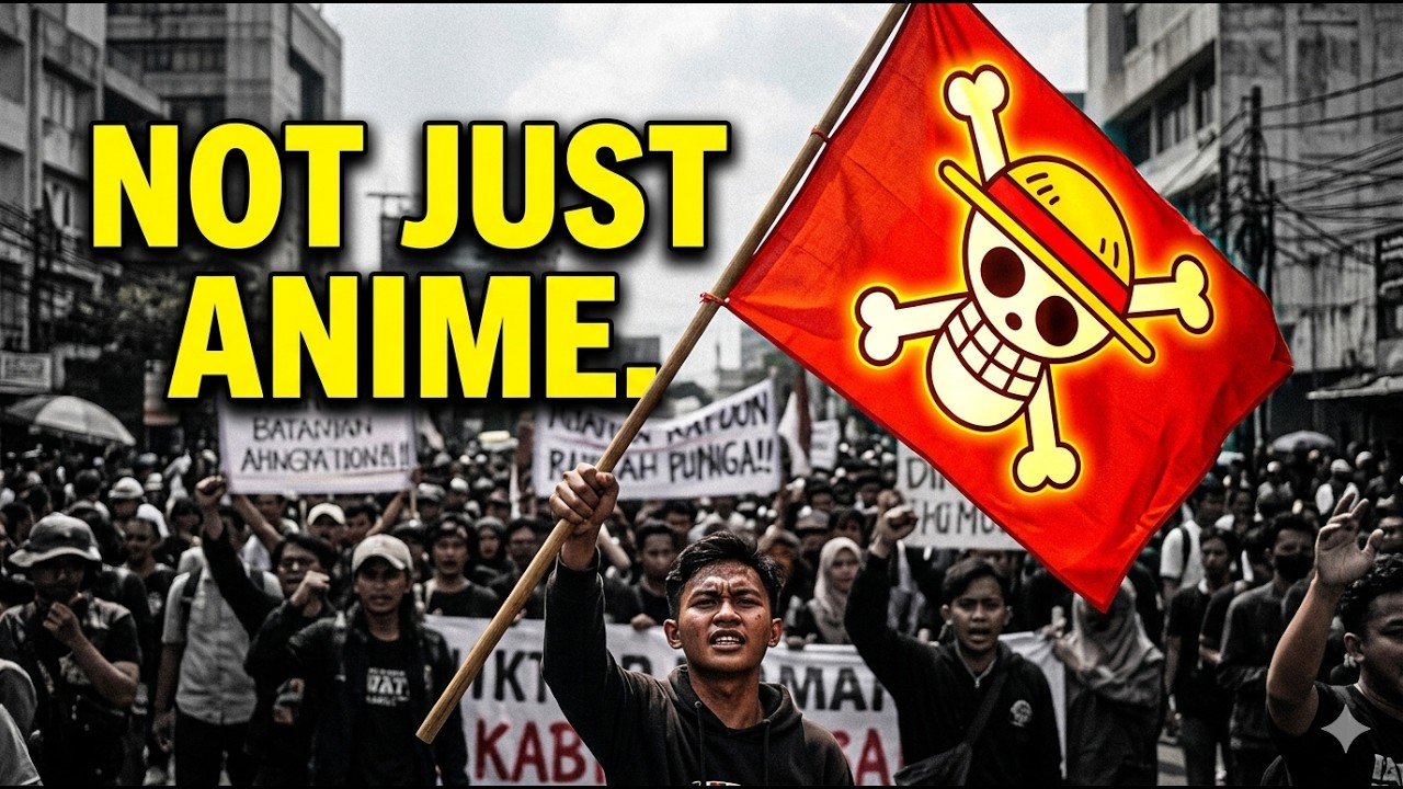 Why the Straw Hat Flag is Appearing in Real-Life Revolutions