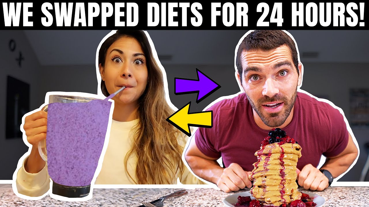 I swapped diets with NICK DOMPIERRE for 24 HOURS!!