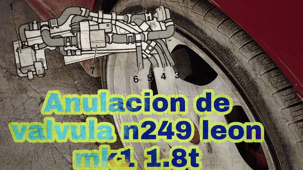 como anule la valvula n249 bypass de mi Leon mk1 1.8t,  jetta 1.8t, audi 1.8t