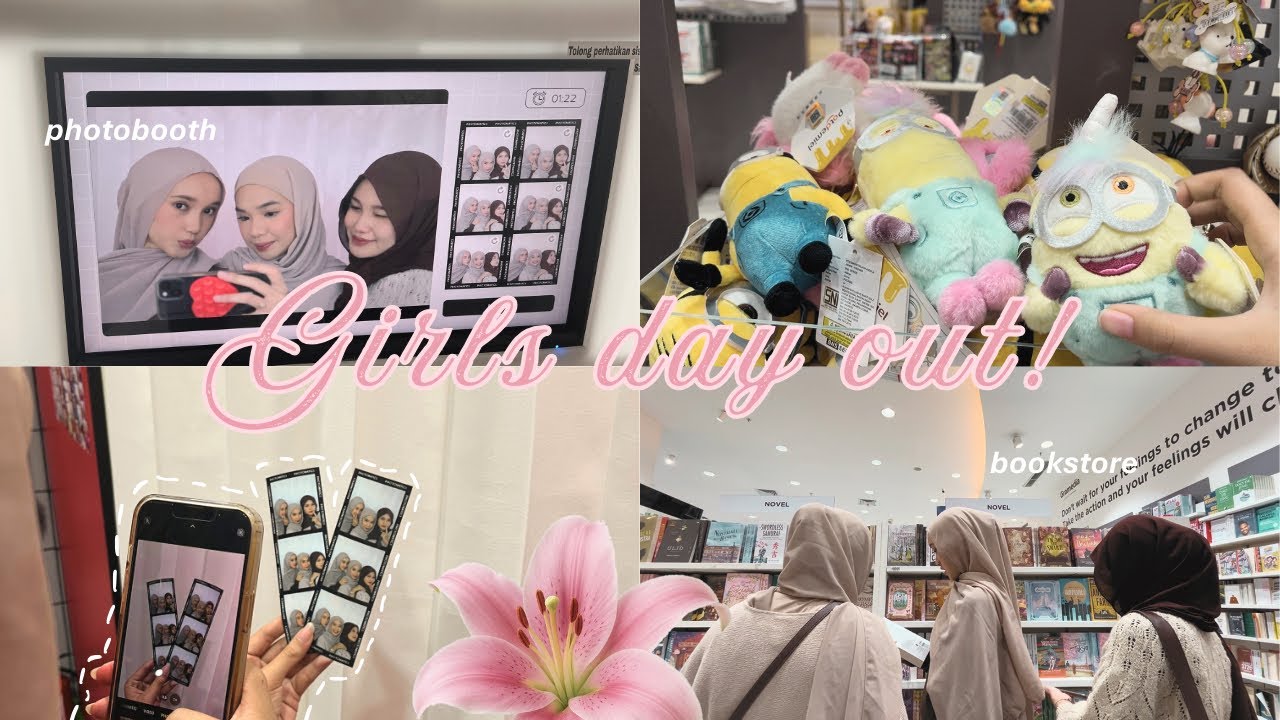 girls day out! 🪷🩰☁️ ; mall vlog, shopping, photobooth #adayinmylife 