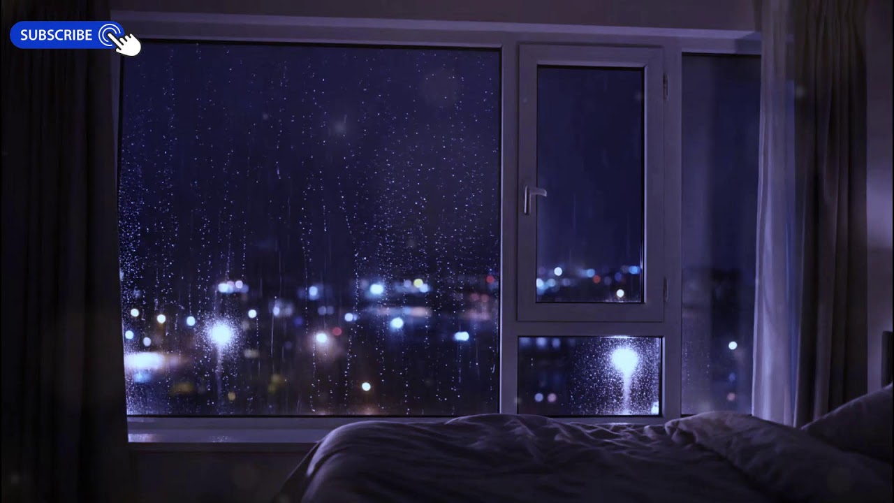 Relaxing Music with Rain Sounds & Piano | Healing Sleep Music for Inner Peace, Stress Relief, Calm🌧️