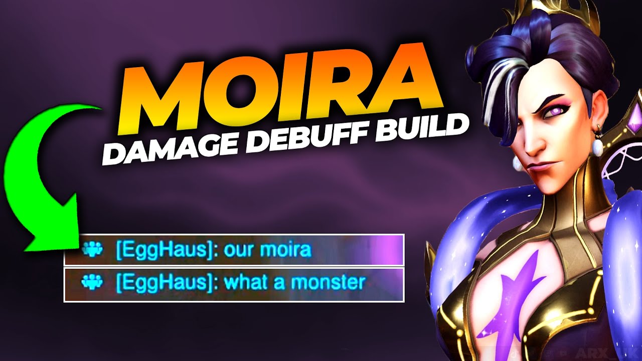 Moira Chain Grasp Debuff Build DESTROYS Sustain Teams in Overwatch 2 Stadium