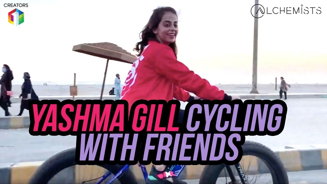Yashma Gill Cycling With Friends at Sea View | Vlog | Yashma Gill | SU1