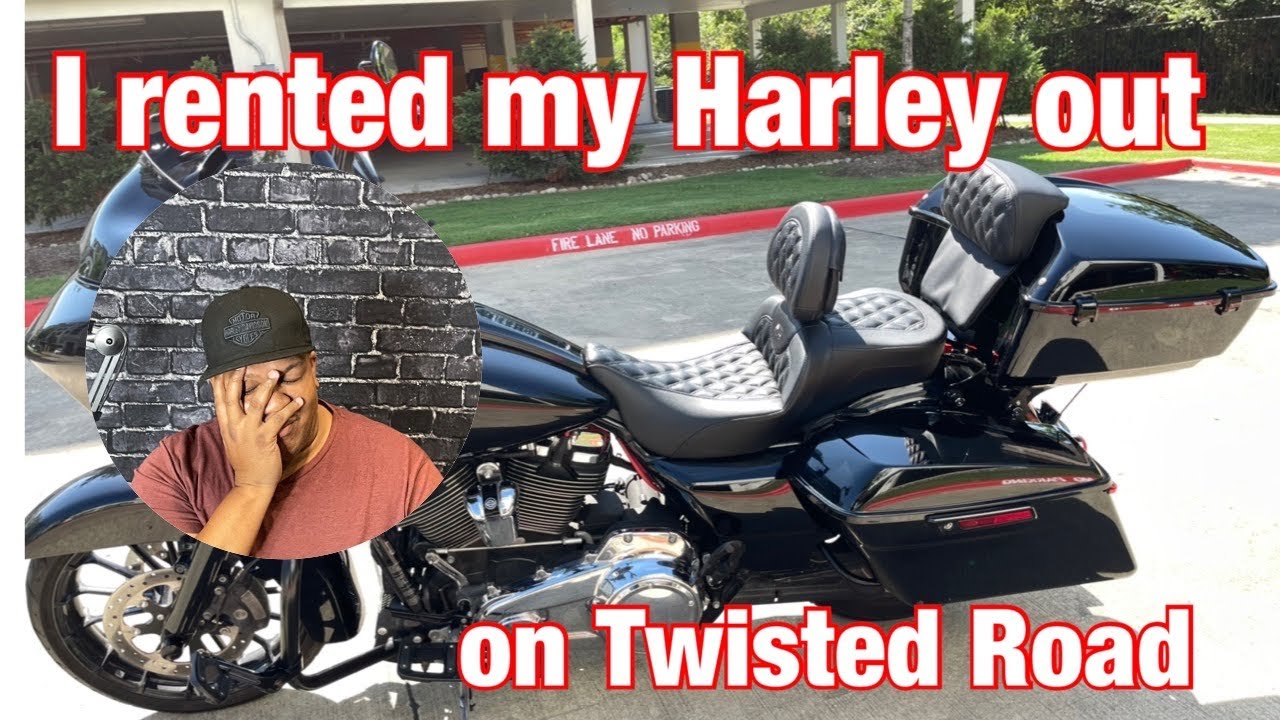 I rented my Harley out on twisted road. And this happened&hellip;&hellip;