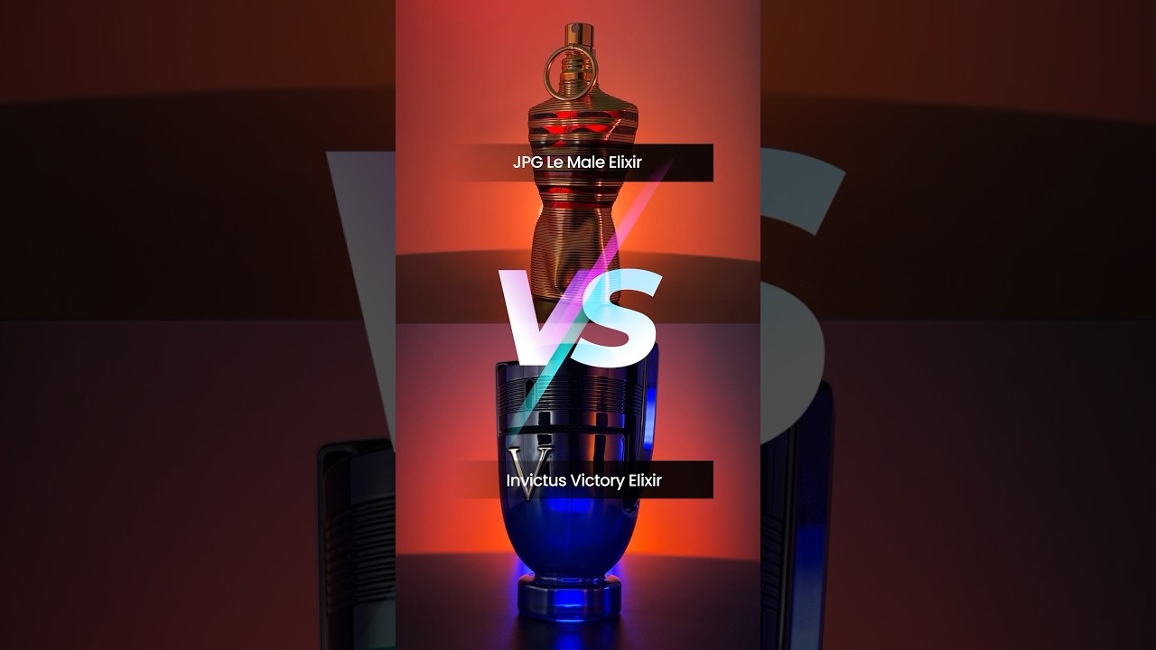 JPG Le Male Elixir and Invictus Victory Elixir fragrances. Let&rsquo;s compare them!