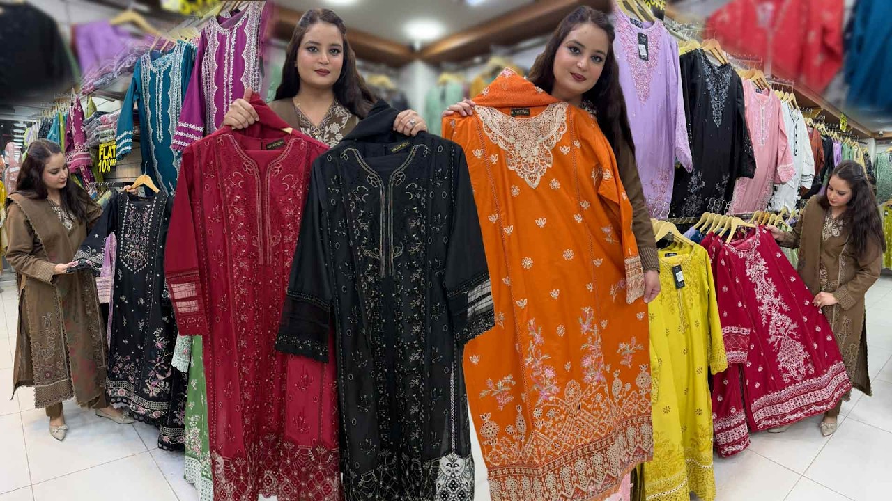 Eid Collection 2026 | 2 Piece & 3 Piece Embroidered Dresses on Discount | New Arrivals