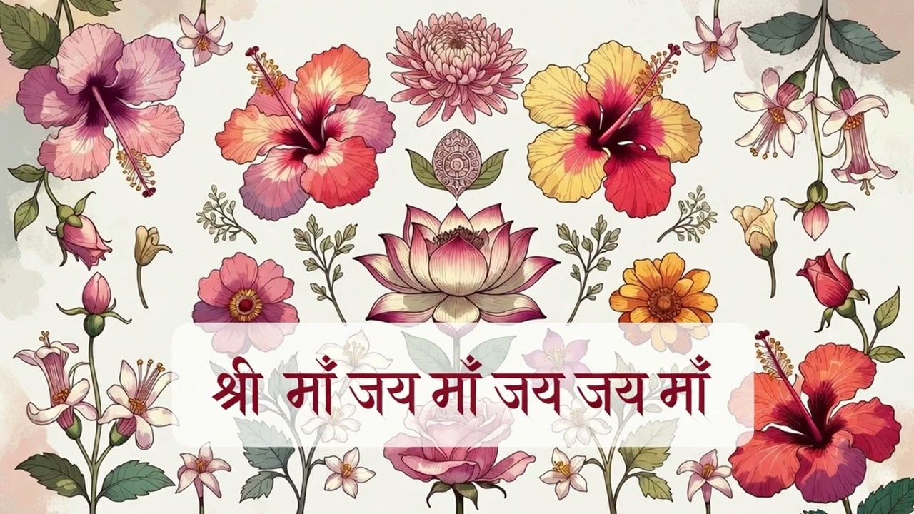 श्री माँ जय माँ जय जय माँ | Peacefully Flowing Cadence | Shree Maa Jai Maa Jai Jai Maa