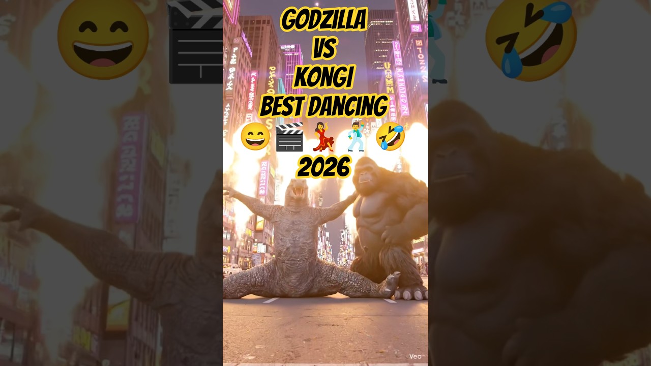 Godzilla vs. Kong: The Ultimate Dance Battle 2026! 🕺🔥🦖💃🦍 @FunnyorH-M-All-C