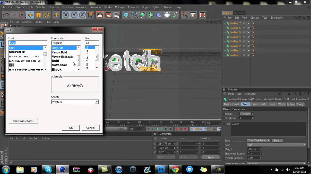 Multi Layer Text Tutorial