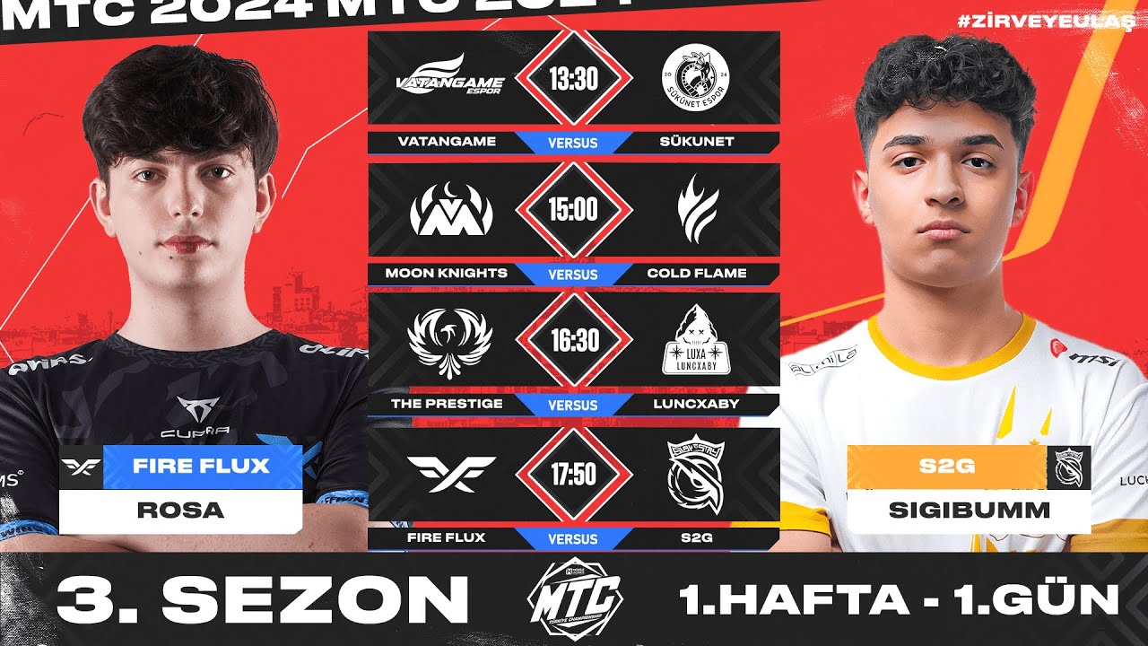 MLBB Türkiye Championship 3. Sezon | 1. Hafta 1. Gün | #ZirveyeUlaş