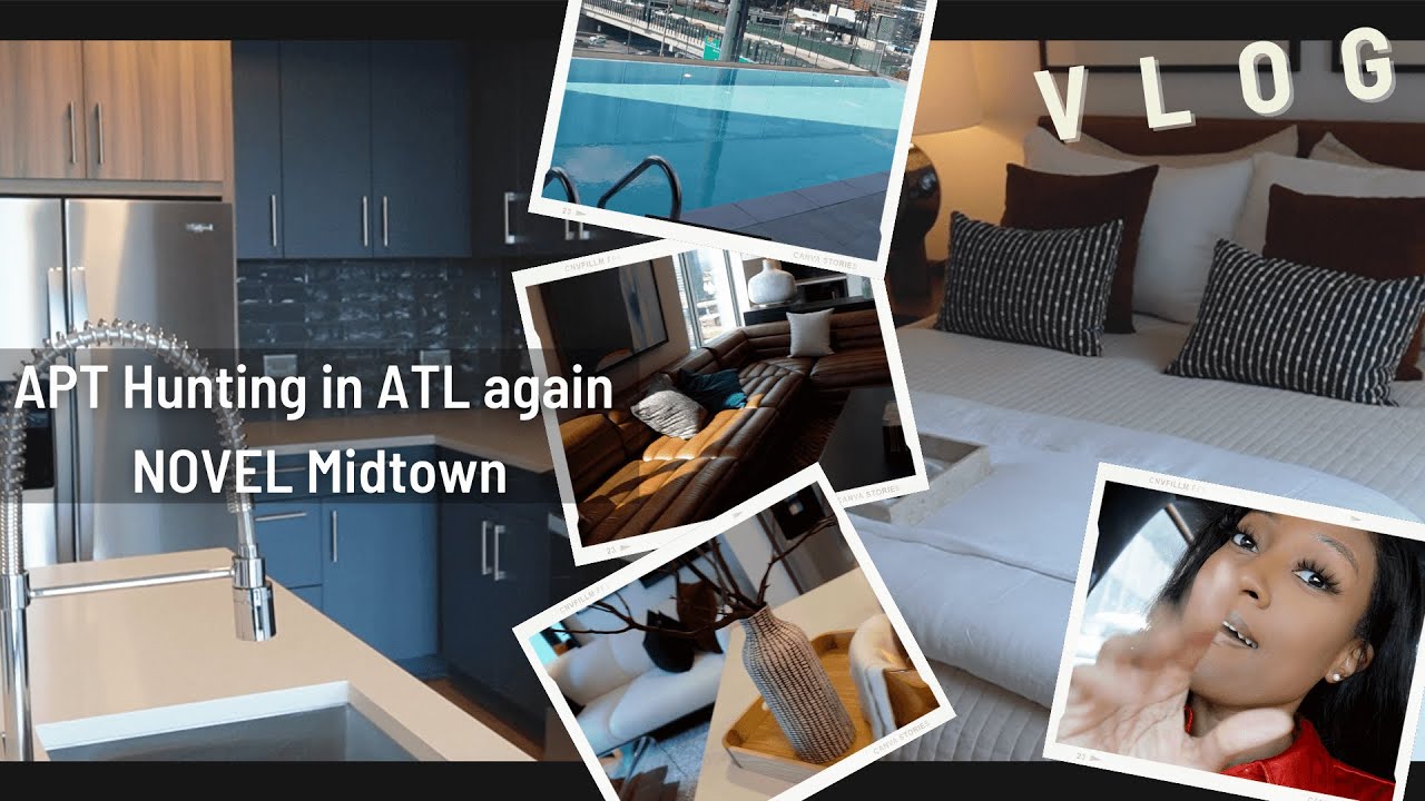Luxury Apartment Hunting in ATLANTA | Novel Midtown | Luxury Apartment Tour ATL | ImTiffanyNicole