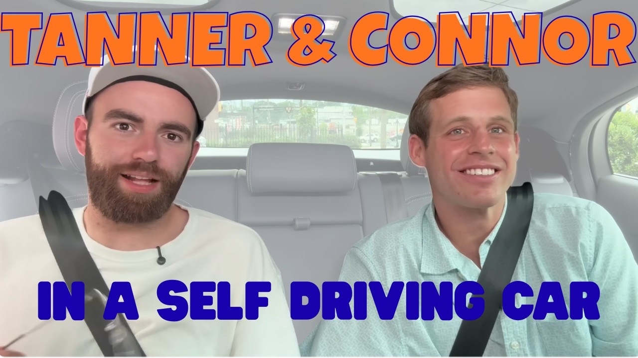 Totally Tanner | Tanner & Connor Vlog from a Waymo!