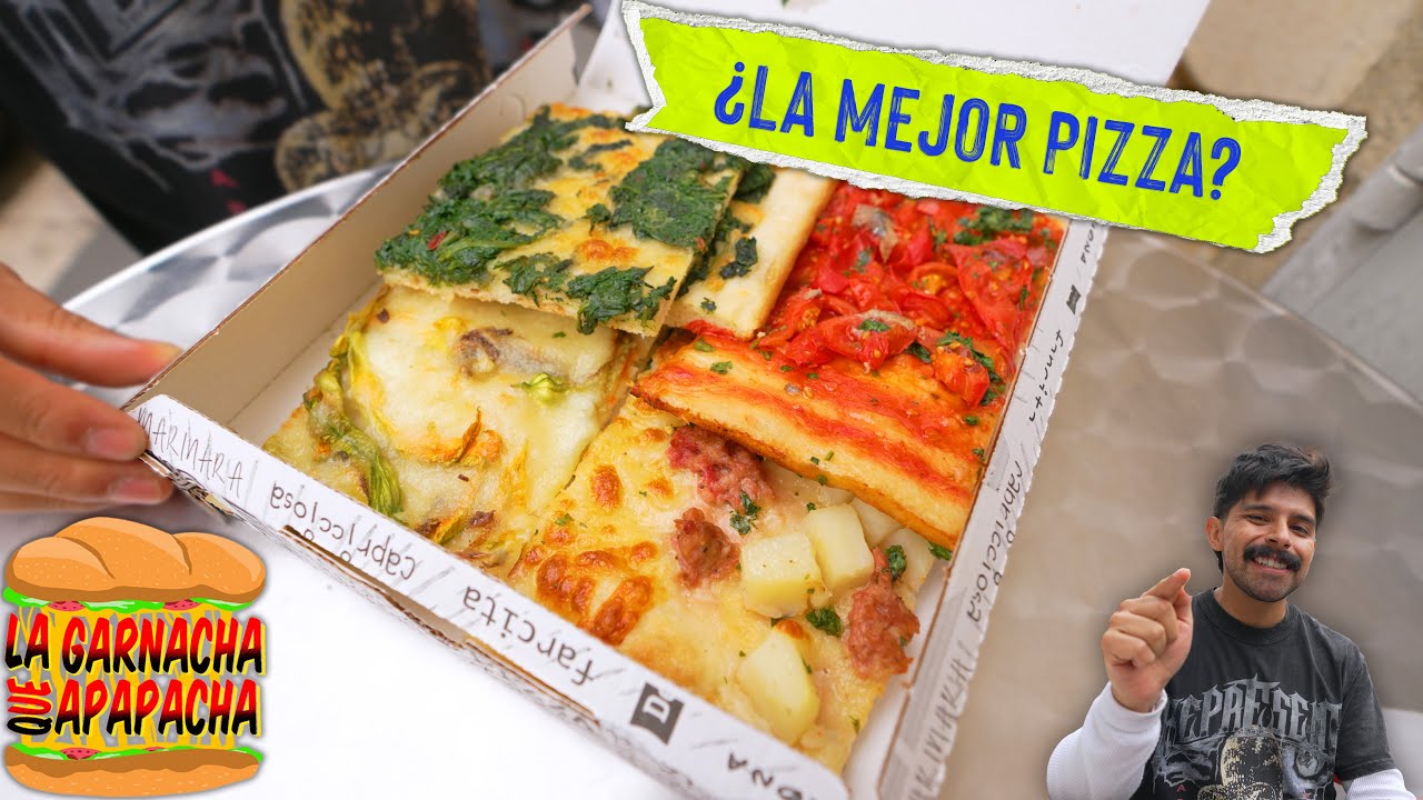 COMIENDO PIZZA italiana en ITALIA | La garnacha que apapacha