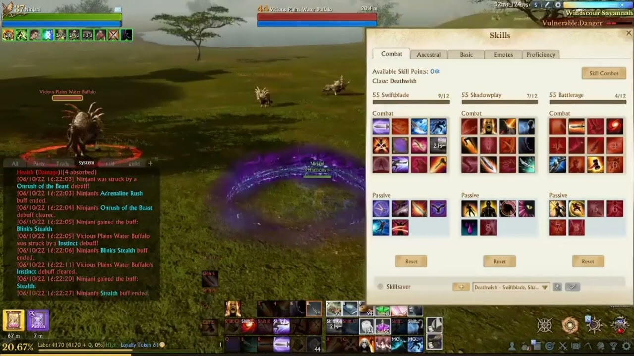 Archeage Deathwish Swiftblade Guide : )