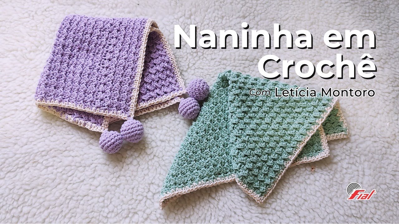 Como Fazer Base para Naninha em Crochê Tutorial Completo | Fial Barbantes